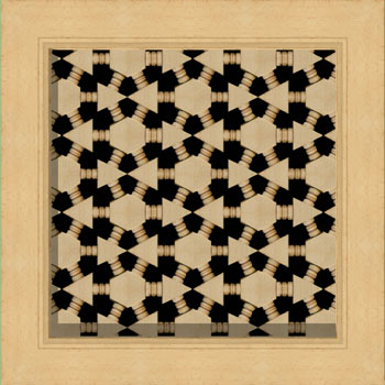 Mosaic House Moroccan tile Mosharabi M7 Field/F1 Beechwood wood, mosharabi,  mashrabiah, mosharabia, mousharabieh, screen 