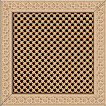 Mosaic House Moroccan tile Mosharabi M9/F3_16750 wood, mosharabi,  mashrabiah, mosharabia, mousharabieh, screen 