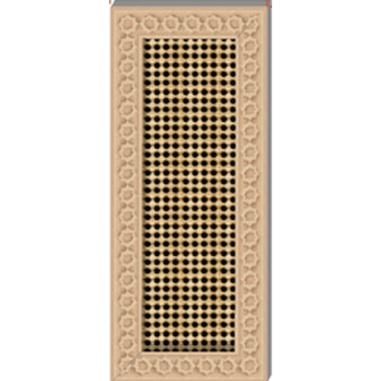 Mosaic House Moroccan tile 28104_M11_F3_C wood, mosharabi,  mashrabiah, mosharabia, mousharabieh, screen 