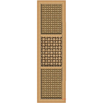 Mosaic House Moroccan tile M1_M5_F6_23435B wood, mosharabi,  mashrabiah, mosharabia, mousharabieh, screen 