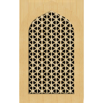 Mosaic House Moroccan tile Mosharabi M4/F2 P008 Powder Room wood, mosharabi,  mashrabiah, mosharabia, mousharabieh, screen 