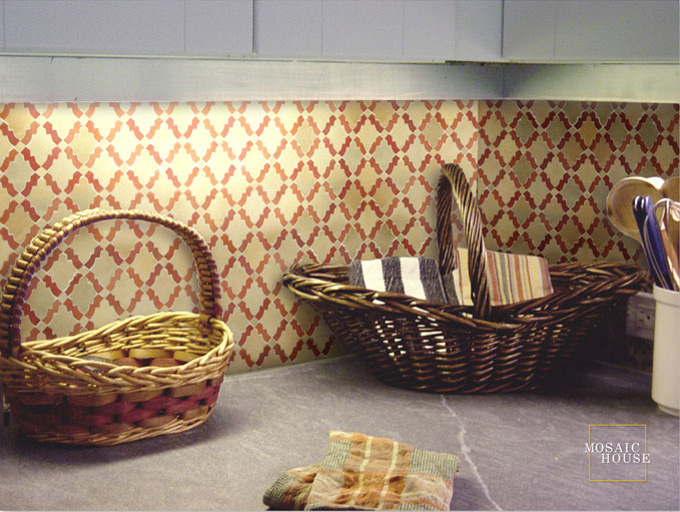 Mosaic House Moroccan tile Darj 11-21 Beige Pink  zellige, mosaic, zellij, field, pattern, glaze, classic 
