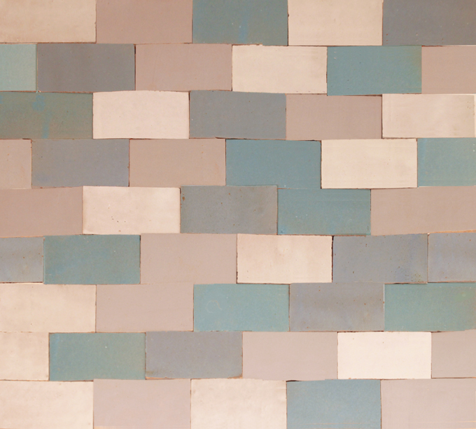 Mosaic House Moroccan tile TLA 2x4 solid zellige, mosaic, zellij, loose, size, glaze, simple, bricks