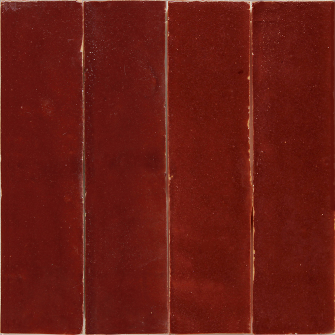 Mosaic House Moroccan tile Bejmat Grande 2x8  solid zellige, mosaic, zellij, loose, size, glaze 