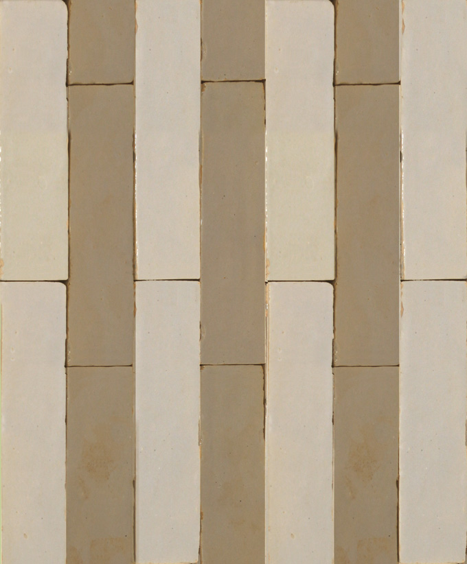 Mosaic House Moroccan tile Bejmat Grande 2x8 solid zellige, mosaic, zellij, loose, size, glaze, simple, bricks