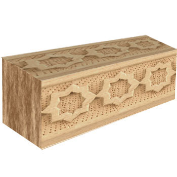 Mosaic House Moroccan tile Mosharabi F3 Custom_18239F wood, mosharabi,  mashrabiah, mosharabia, mousharabieh, screen 