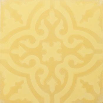 Mosaic House Moroccan tile Rosa C15-15a Ochre, yellow, orange Ochre, yellow, orange  cement, encaustic, field, pattern 