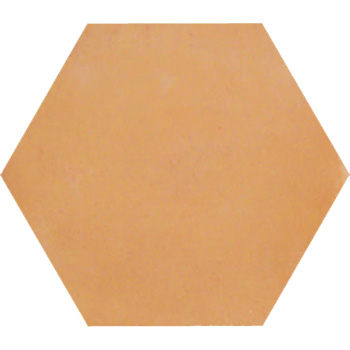 Mosaic House Moroccan tile C28 8x8 Hexagon Desert Sand Desert Sand, orange  solid cement, encaustic, loose, size 