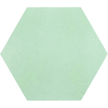Mosaic House Moroccan tile C30 8x8 Hexagon Spring Green Spring Green  solid cement, encaustic, loose, size 