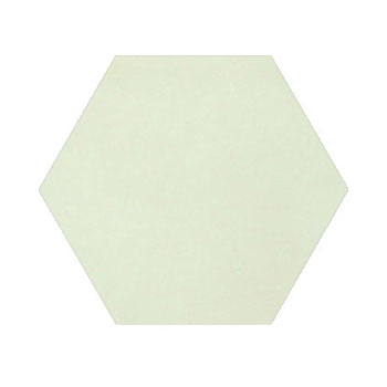 Mosaic House Moroccan tile C35 6x6 Hexagon Mint Mint, green  solid cement, encaustic, loose, size 