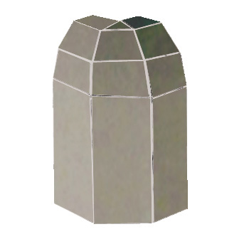 Mosaic House Moroccan tile Mosaic Corner Bridge 25 Light Gray  solid zellige, mosaic, zellij, bullnose, trim, glaze 