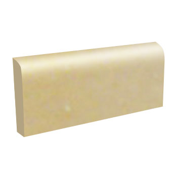 Mosaic House Moroccan tile Mosaic Flat Bullnose Old 11 Beige  solid zellige, mosaic, zellij, bullnose, trim, glaze 