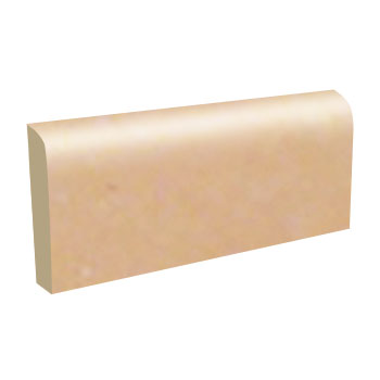 Mosaic House Moroccan tile Mosaic Flat Bullnose Old 22 Light Pink  solid zellige, mosaic, zellij, bullnose, trim, glaze 