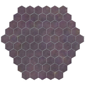 Mosaic House Moroccan tile Sata A 9 Purple  solid zellige, mosaic, zellij, field, pattern, glaze 