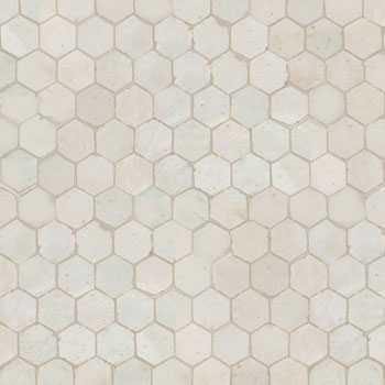 Mosaic House Moroccan tile Sata A Square 1 White  solid zellige, mosaic, zellij, field, pattern, glaze 